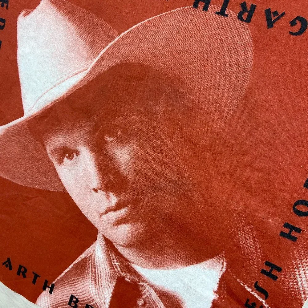 Scarf Art Garth Brooks 100% cotton 20